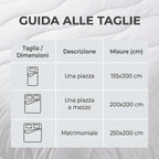 Piumone SMARTFILL in Microfibra Manopesca – Leggero, Caldo e Lavabile in Lavatrice