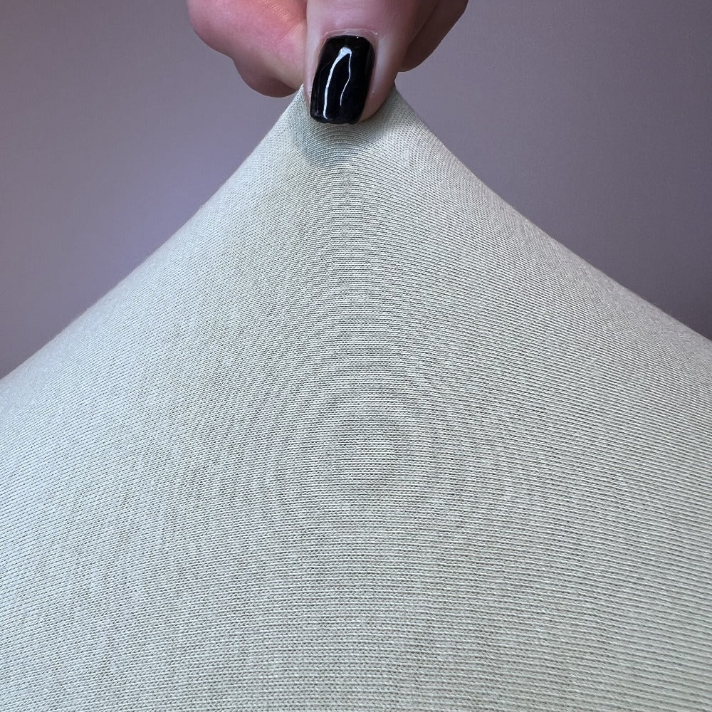 Lenzuolo in Jersey Elasticizzato Salvia | ArredoCasa Online tutto il tessile per la tua casa.