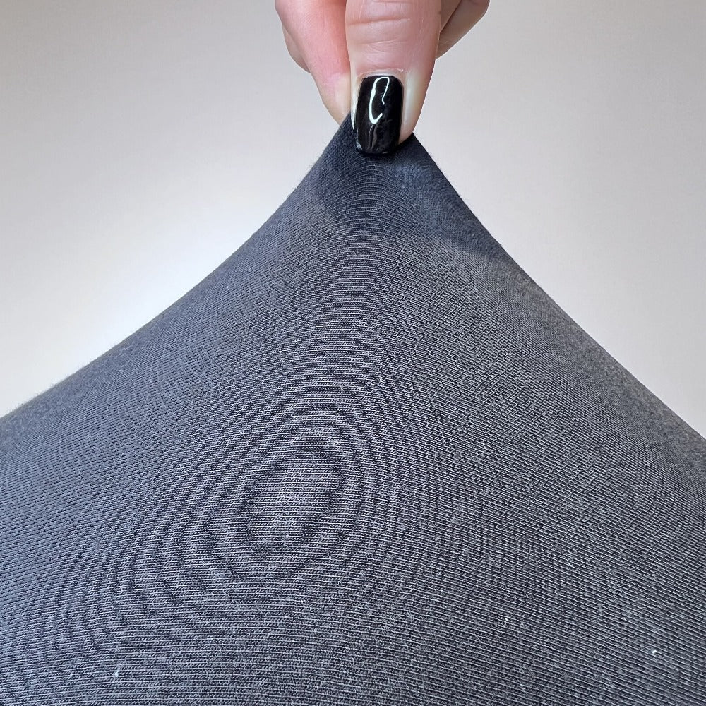 Lenzuolo in Jersey Elasticizzato Nero | ArredoCasa Online tutto il tessile per la tua casa.