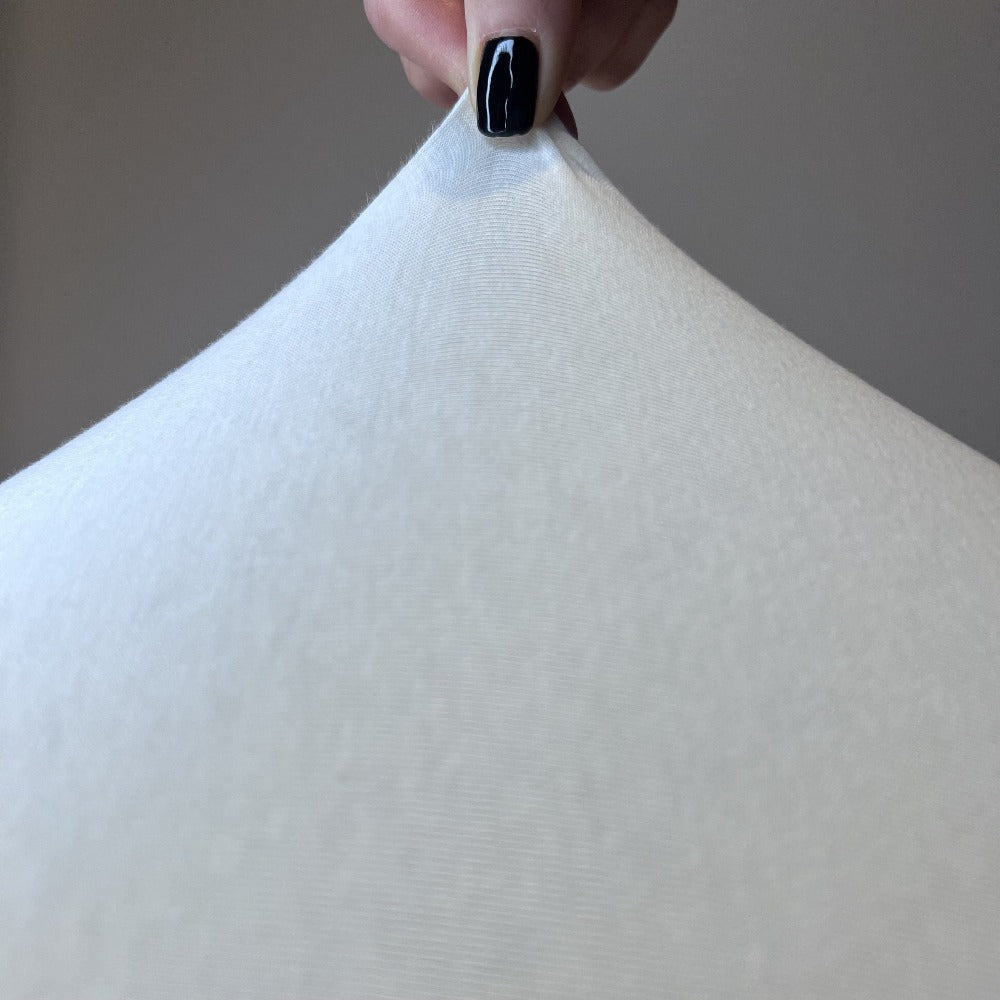 Lenzuolo in Jersey Elasticizzato Latte | ArredoCasa Online tutto il tessile per la tua casa.