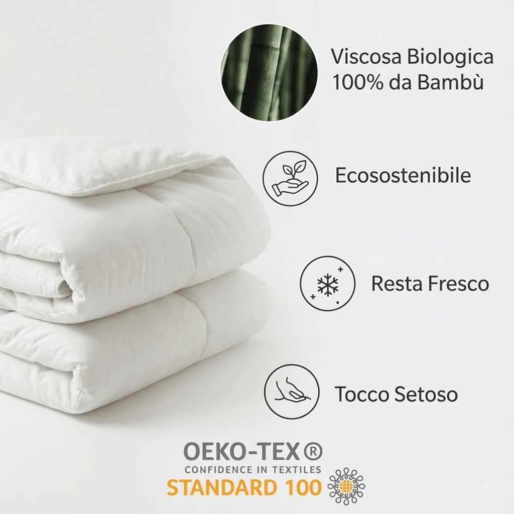 Piumino Bamboo Traspirante Autunno Inverno