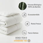 Piumino Bamboo Traspirante Autunno Inverno