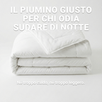 Piumino Bamboo Traspirante Autunno Inverno