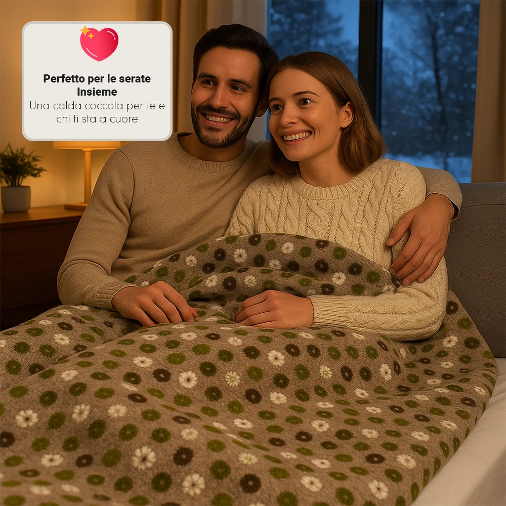 Plaid in Lana Cotta Made in Italy 210x250 Matrimoniale – Caldo, Asciutto & Traspirante | ArredoCasa Online tutto il tessile per la tua casa.