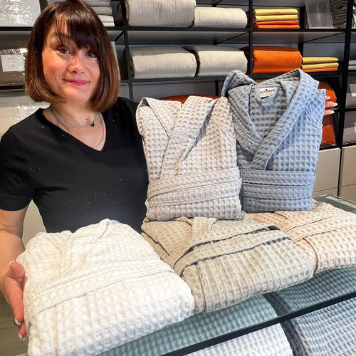 Accappatoio Nido d'ape | ArredoCasa Online tutto il tessile per la tua casa.