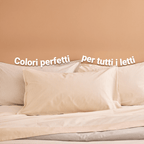 Parure e Completo Letto Tenerife in Cotone Tinto in Filo