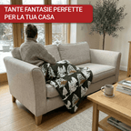 Made in Italy 170x180 Boiled Wool Throw – Warm, Dry &amp; Breathable