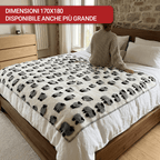 Made in Italy 170x180 Boiled Wool Throw – Warm, Dry &amp; Breathable