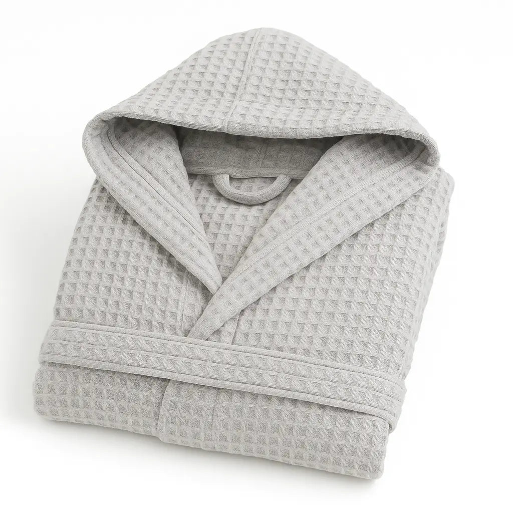 Accappatoio Nido d'ape Grigio | ArredoCasa Online tutto il tessile per la tua casa.