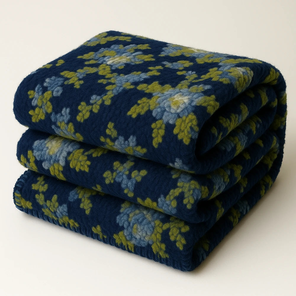 Plaid in Lana Cotta Made in Italy 210x250 Matrimoniale – Caldo, Asciutto & Traspirante | ArredoCasa Online tutto il tessile per la tua casa.